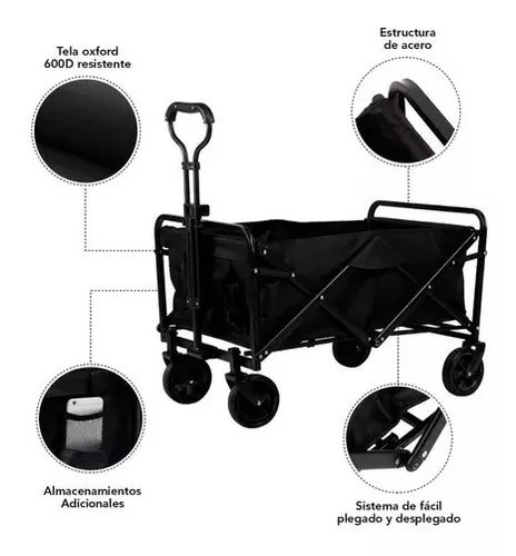 Carrito Para Compras Plegable